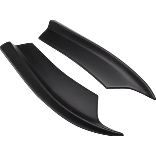 1 Pair For Dodge Charger SRT-Style 2015-2019 Black Car Rear Bumper Lip Aprons Automobile Replacement Accessories