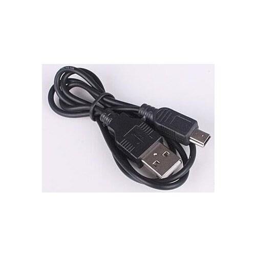 1000pcs/lot Universal USB 2.0 A to Mini 5 PIN USB B Male Data Cable OD3.5 Copper/CJS 100CM
