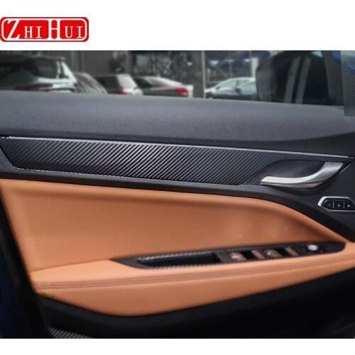 For Geely Tugella Xingyue FY11 2019 2020 2021 Car Door Window Anti Dirty Stickers Inner Door Plate Decoration Accessories 4pcs