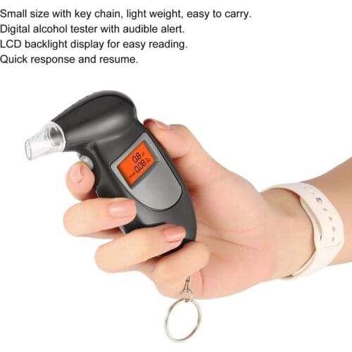 Digital professional breath tester alcohol tester liquid crystal display Alkohol tester with/without backlight
