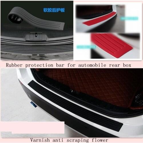 Car Styling Rear Bumper Scuff Protector Cover For BMW F20 F21 F52 E82 F46 F45 F23 F22 F34 F30 F31 E92 E93 F33 F10 Accessories