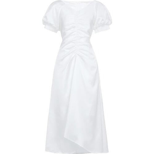 Elegant Fashion Women Dresses Sexy Celebrity Club Party V-Neck Summer Dress Bodycon New Short Sleeve Clothes