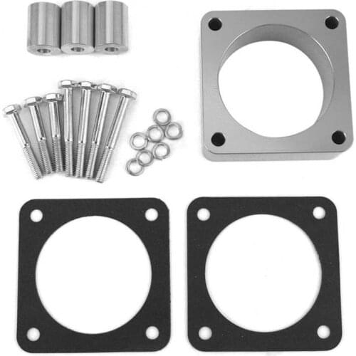 Throttle Body Spacer Kit CNC Aluminum Alloy Fit for Jeep Wrangler/Cherokee/Grand Cherokee