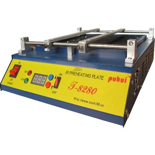 T-8280 IR-Preheating Oven T8280 Preheat Plate Infrared Pre-heating Station FOR PCB SMD BGA soldering