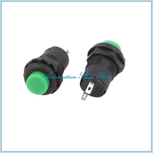 5pcs Momentary Push Button Switch 12mm Momentary pushbutton switches 3A /125VAC 1.5A/250VAC Reset Button