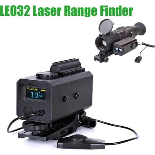 LE032 Rangefinder Mate Mini Laser Range Finder with Adjustable Scope Mount for Hunting Rilfe Scope Laser Speed Velometer