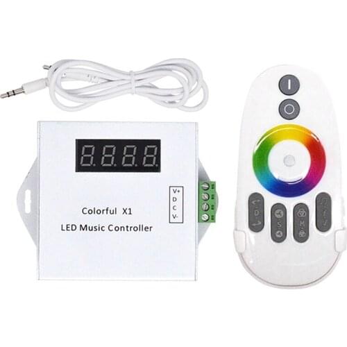 HOT-LED Controller Wireless Radio Frequency LED Backlight Remote Control 6803 2811 1903 2812 LED Light Bar Music Controller