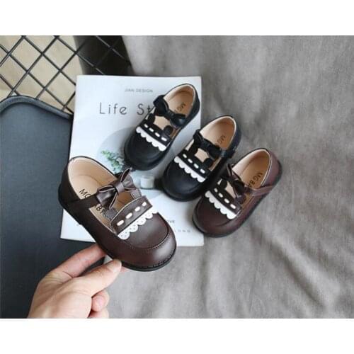 2020 spring / autumn new Kids Shoes for Girls Leisure Shoes Baby Soft Bottom Girl Princess Student Dancing Shoes