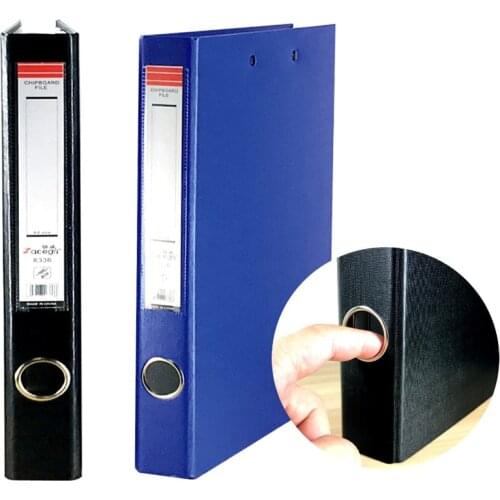A4 3Ring Binder File Binder Document Organizer Storage Durable metal clip File Folder Stationery Gift for Business Office School