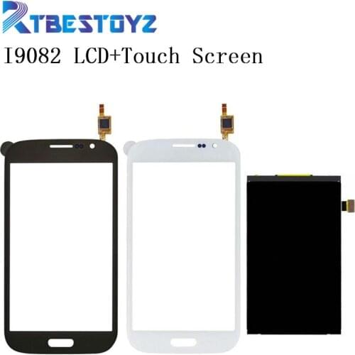 RTBESTOYZ Touch Screen Digitizer Sensor + LCD Display Panel Monitor For Samsung Galaxy Grand Duos i9082 GT-i9082 i9080 GT-i9080