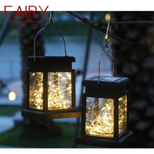 FAIRY Solar Landscape Lights Outdoor LED Modern Waterproof IP65 Pillar Garden Candle Lamp for Decoration