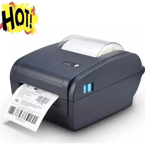 4 inch Thermal Barcode Printer Shipping Lable Printer USB Bluetooth Port For Ebay Etsy Shopify 4×6 inches Label Printer
