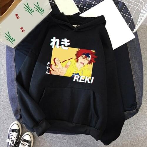 Anime SK8 the Infinity Reki Kyan Sweatshirt Hooded Women Men Hoodie Tops Sweatshirt Summer Plus Size Long Sleeve Unisex