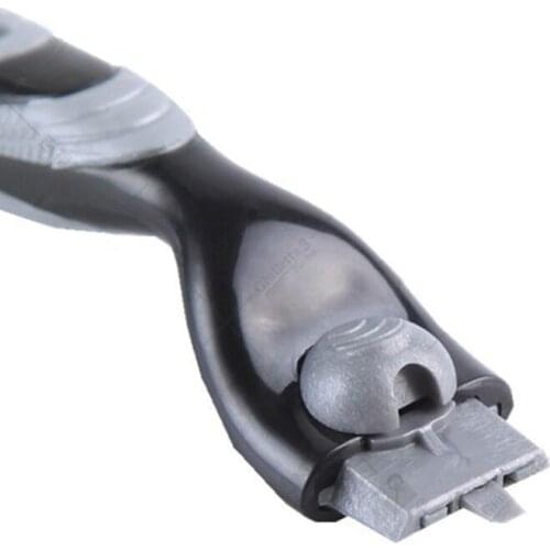 Universal Men Manual Shaving Razor Long Handle Hair Removal Beard Shaver Trimmer Replacement for 3-Layer Blade