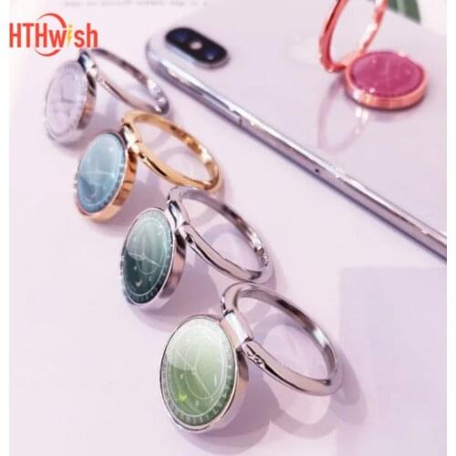 Universal Stent Mobile Phone Holder Stand Finger Ring Magnetic For cute Watch Pattern Cell Smart Phone holder for iphoneXS MAX
