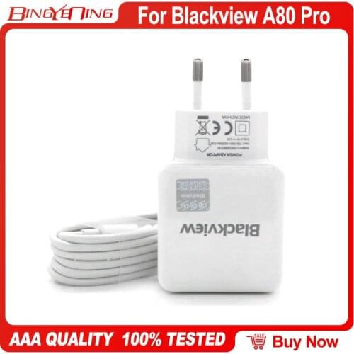 For Blackview A80 Plus USB Power Adapter Charger EU Plug Travel 5V2A TPYE-C Cable Data Line Charge Cable For Blackview A80 Pro