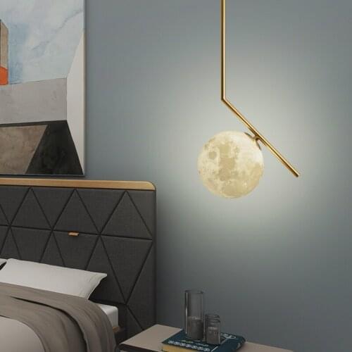 Iron Modern Home Decorative Indoor Pendant Chandeliers Light Ceiling Hanging lamp For Bedroom Beside