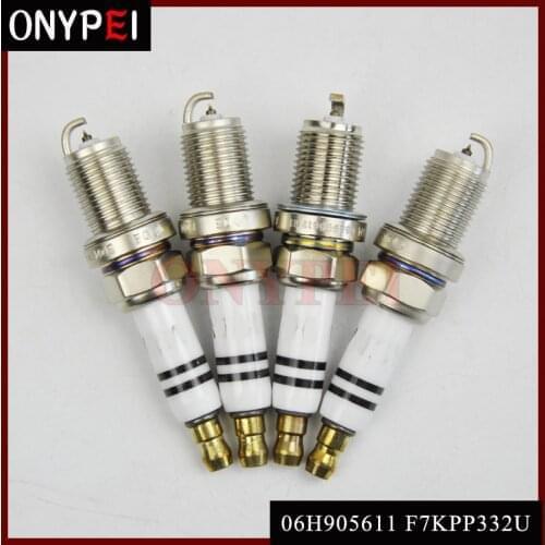 4-6pcs/lot 06H905611 Iridium Spark Plug For A4 A5 1.8 2.2 TFSI TT Golf Passat CC Tiguan 06H 905 621