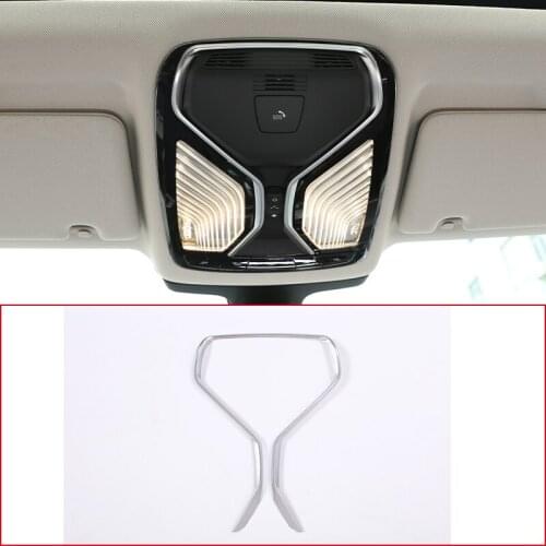 ABS Car Reading Light Trim Decoration Strips Interior Roof Lamp Frames Auto Accessories For BMW New 3 5 6 Series GT 2018-2021