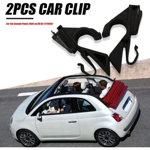 Rear Parcel Shelf Clips Holders Sufficient Enduring Ruggedness for Fiat Grande Punto Stilo 71719952 71719953
