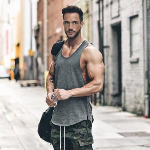 GYMCUCGV Men's Fitness Tank Tops