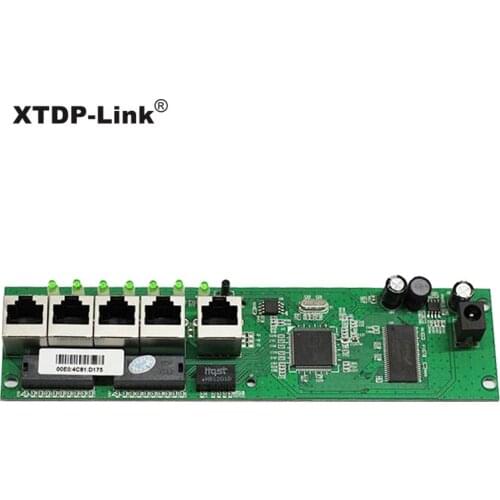 Mini size intelligent wired distribution box 5port router modules OEM pcb module 192.168.0.1 shenzhen wire transfer manufacturer