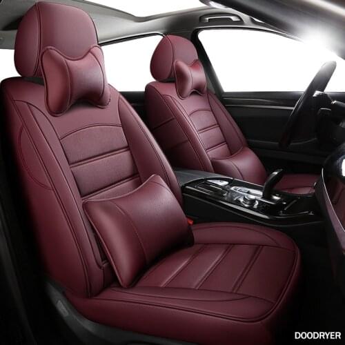 DOODRYER Custom Leather car seat cover For JAC S2 S3 S5 RS M2 A30 A13 M3 M5 iEV6S T6 M4 A60 iEV S7 iEV7S Automobiles Seat Co