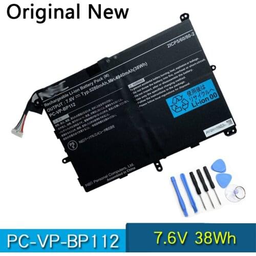 NEW Original PC-VP-BP112 2CIP5/60/80-2 Laptop Battery For NEC PC-VK11CSKG9L9N 7.6V 38Wh