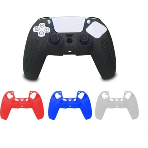 New Handle Sleeve Silicone Case Dustproof Skin Protective Cover Anti-Slip For PlayStation PS5 Controller Game Accessories