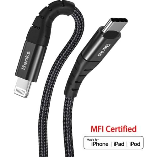 Original MFI certified usb type c to lightning cable for iPhone 11 pro xs max xr 8 7 6s plus 5s ipad charger PD fast charging 2m