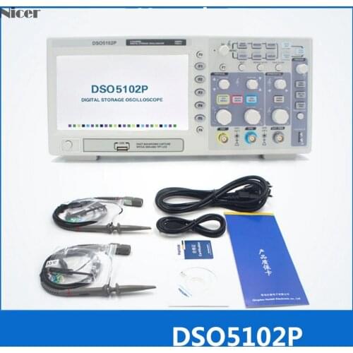 Hantek DSO5102P Original USB Digital Storage Oscilloscope 2 Channels 100MHz 1GSa/s