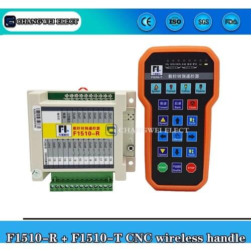 CNC Plasma Remote Controller F1510-R+F1510-T Anti-fall Wireless Handle For CNC F2100B F2300A F2300B Plasma Control System