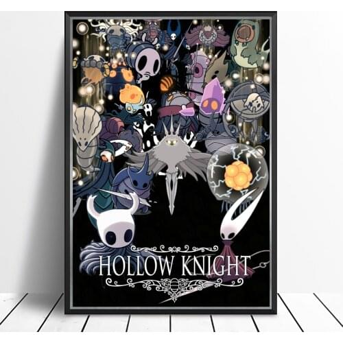 Hollow Knight Video Game Canvas Poster Home Wall Painting Decoration (No Frame)