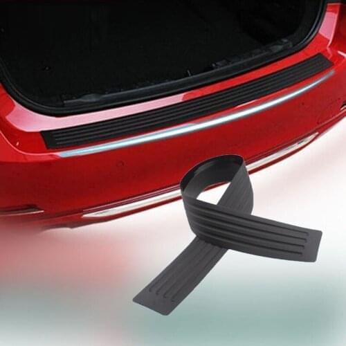 90CM Car Trunk Door Sill Protector Rubber Anti-Scratch Strip Pad Sticker for Mitsubishi ASX Outlander Lancer Evolution Pajero