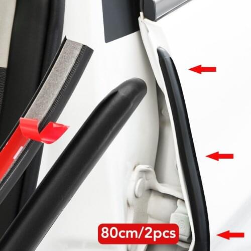 2PCS Car Door Rubber Seal Strip Filler for Geely NL3 Atlas Emgrand EC7 GT X7 Sport 718 EC7-RV 7 NL-3