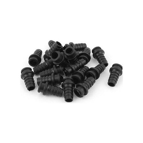 20pcs 26mmx10.5mmx7mm Rubber Strain Relief Cord Boot Protector Cable Sleeve Hose