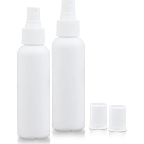 Spray Refillable Bottles 2Pcs 60ml Refillable Cosmetic Atomizer Mist Sprayer Alcohol Empty Spray Bottle