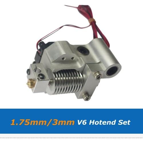 Ultimaker 3D Printer Parts E3D-V6 Hotend Extruder, Full-Metal 3D Printing Head