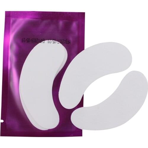 50 Pairs/Lot Eyelash Pads For Grafting Eyelashes Under Eyepatches For Eyelash Extensions Makeup Tool