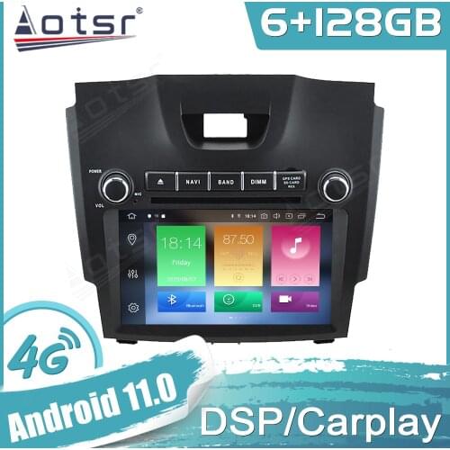 128G For Chevrolet S10 Android Car GPS Navigatio Auto Stereo Multimedia Radio Video Player Headunit Carplay DSP 4G SIM LTE Tape