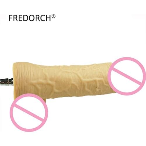 9.4'' Flesh Big and Massive Monstrous Dildo Attachment for Lessoanakie Premium Sex Machine,Large Size for Experienced Guy