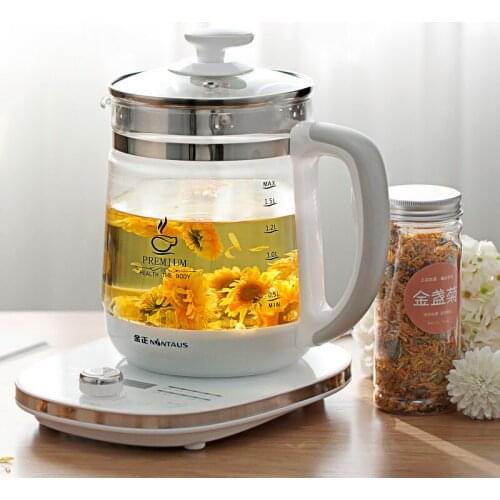 JZW-18Y09 Household Health Preserving Pot Multi-function Health Care Automatic Electric Tea Kettle Glass Teapot Heat Cup