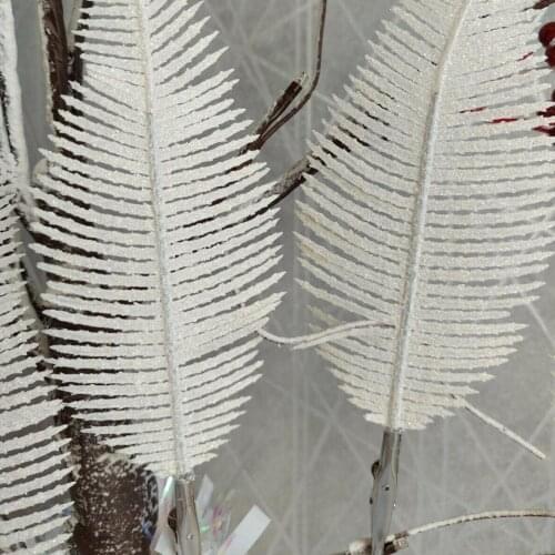 Christmas Tree Feather Decoration Trinket Christmas Years New Deco Eve Decoration Feather Tree Decoration Decorations U7F2