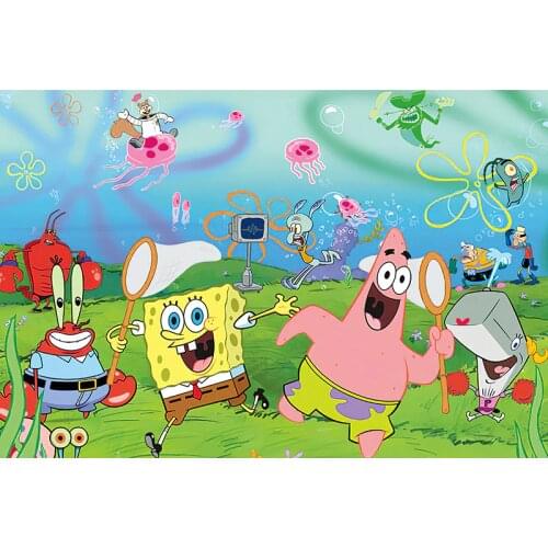 Wooden jigsaw puzzle 1000 pieces puzzles for aduits Patrick Star kids educational toys interactive toys