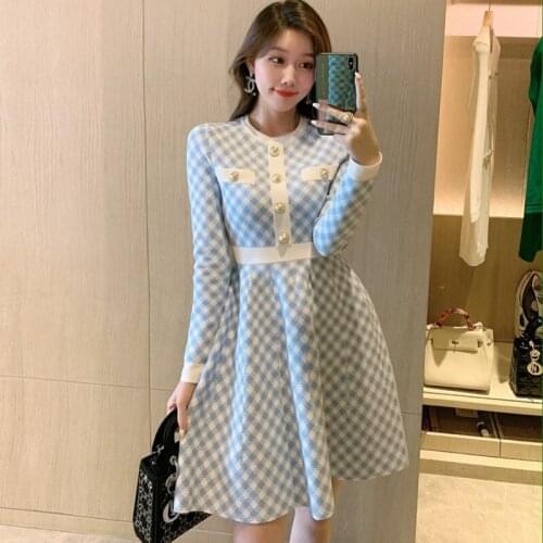 JIANLAIMENG Fashionable Knitted Dresses