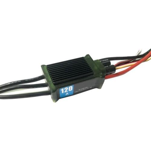 JMT 120A ESC 3-6S Lipo Brushless Electrical Speed Controller Motor with DEO Function for RC Aircraft Quadcopter
