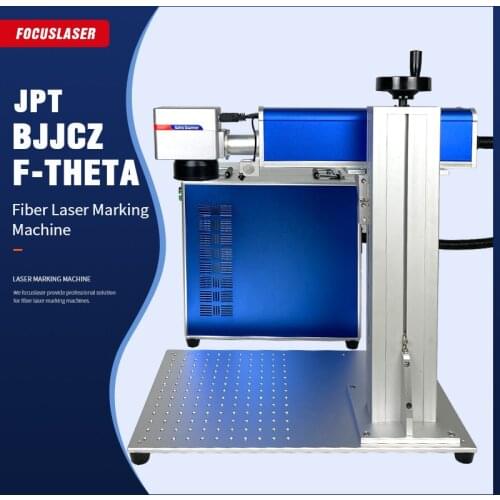 JPT Fiber Laser Engraver Machine Marking Machine 20W 30W 50W BJJCZ Control Card Cutting Metal ABS Gold Silver Stainless Steel