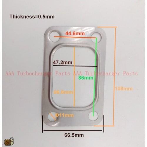 T3 Turbo Turbine housing stainless steel GASKET Turbocharger parts supplier AAA Turbocharger Parts