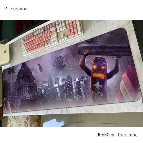 Saints row mousepad 900x300x4mm 3d Computer mouse mat gamer gamepad pc Halloween Gift gaming mousemat desk pad office padmouse