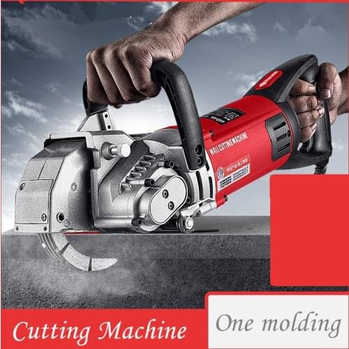 Cutting machine dust-free water and electricity installation engineering electric wall chaser groove cutting machine